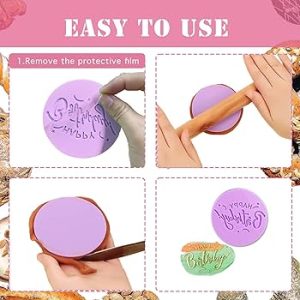 Happy Birthday Fondant Debosser