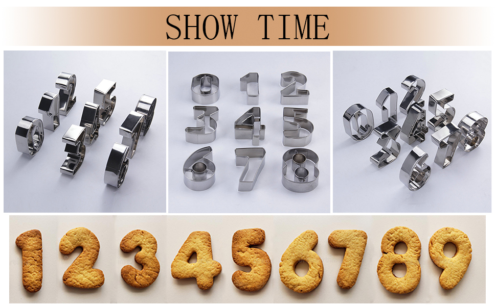 Steel Number Cutter Set