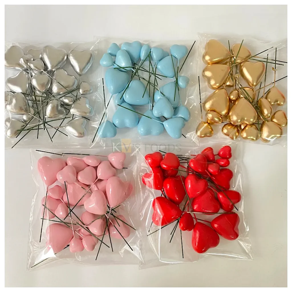Heart Faux Balls 20pcs