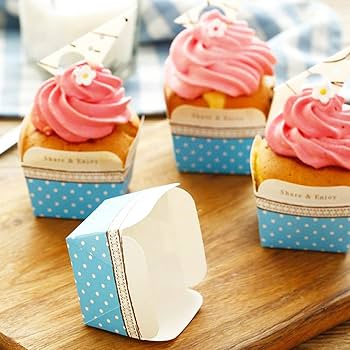 Square Cup Cake cup 1pc