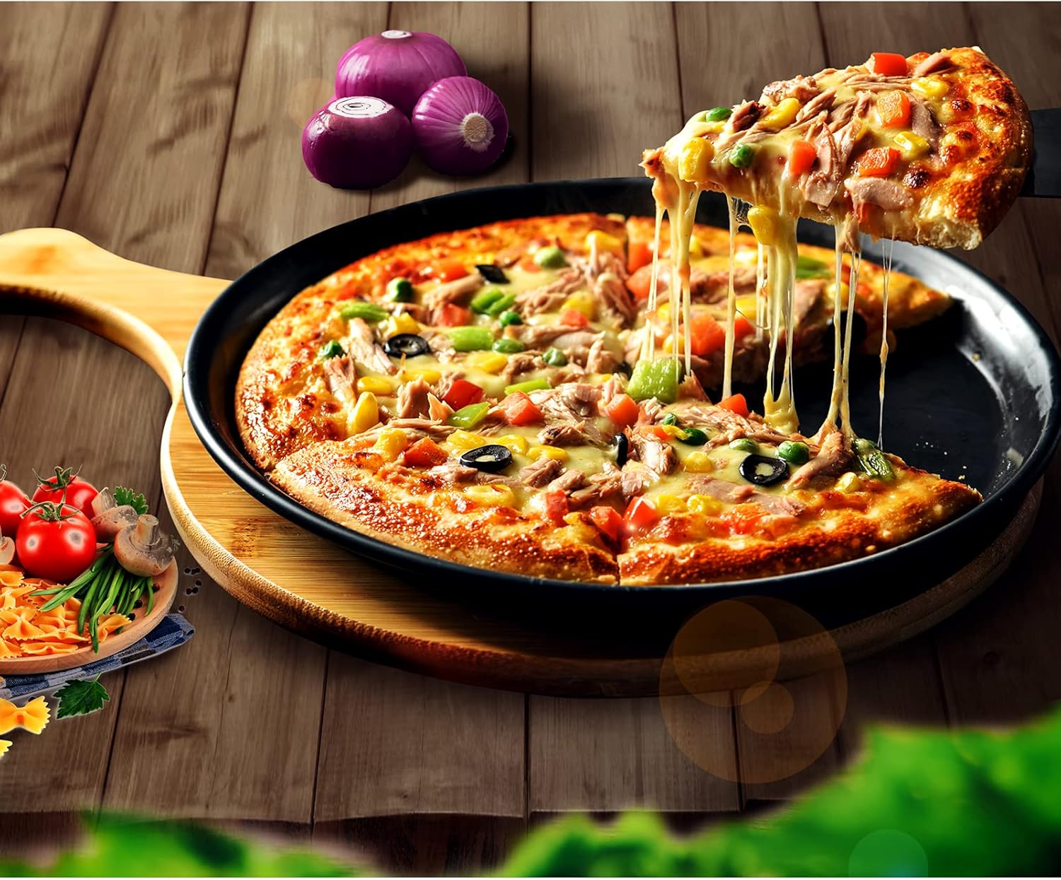 Non Stick Pizza Tray 10 inches