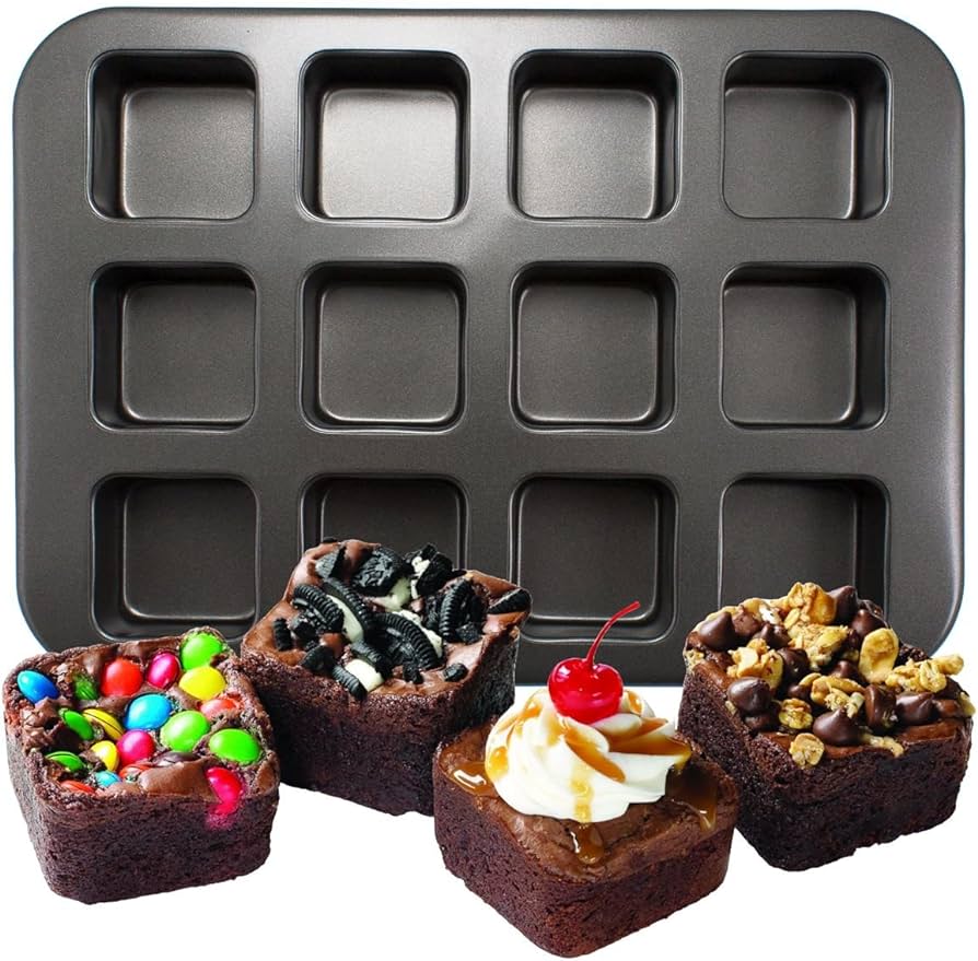 Non Stick  Brownies Tray 12slots