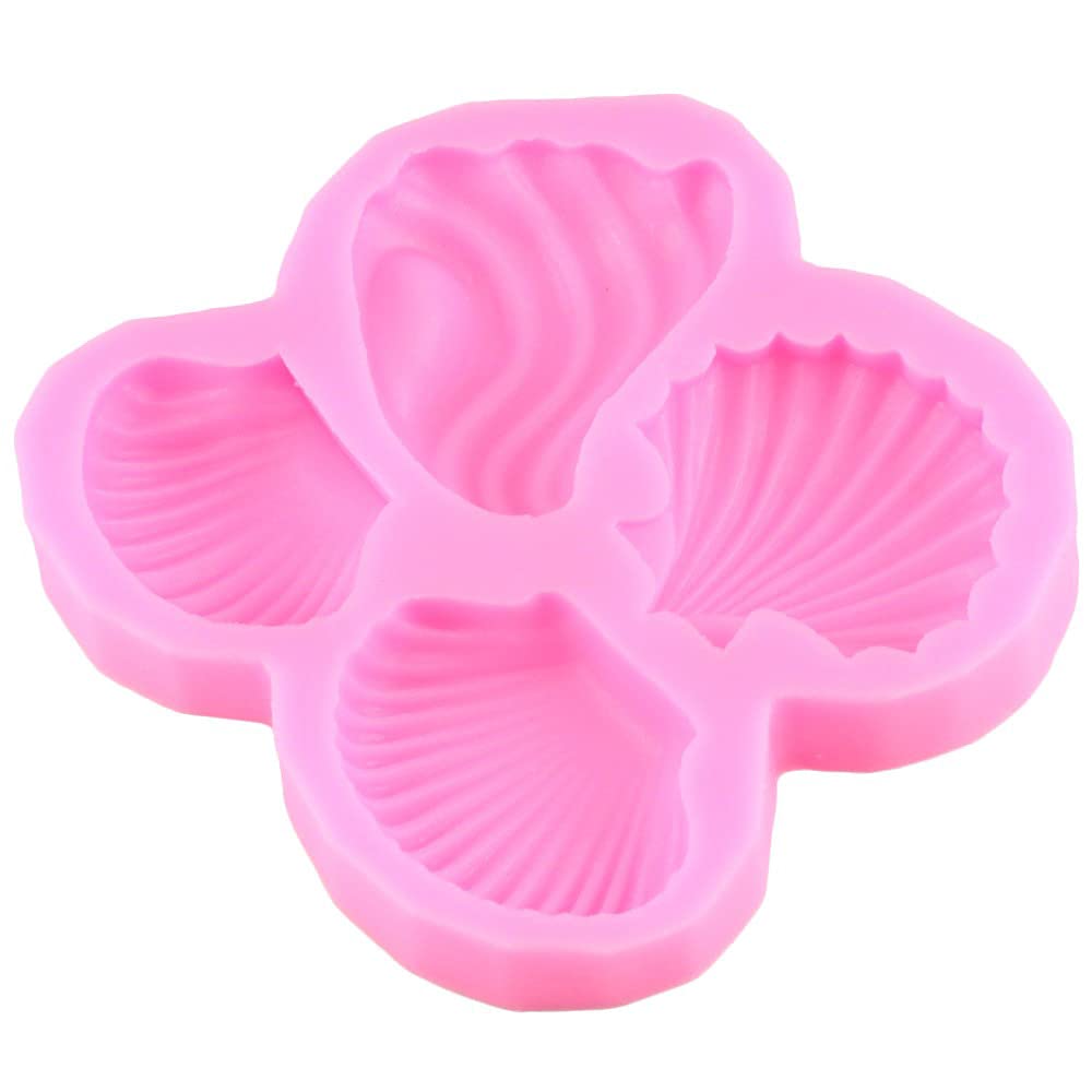 Sea shells Mold 4 in 1