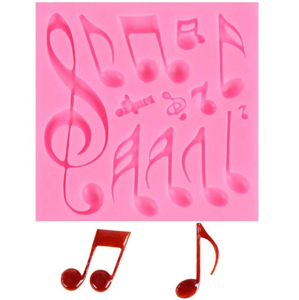 Music  Notes Mold