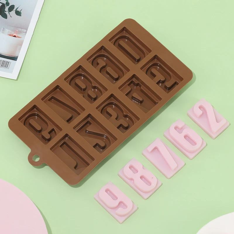 Number Chocolate Mold