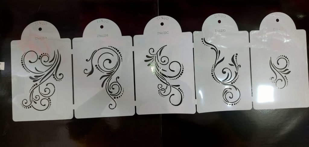 Stencil No -ZN623 3 in 1