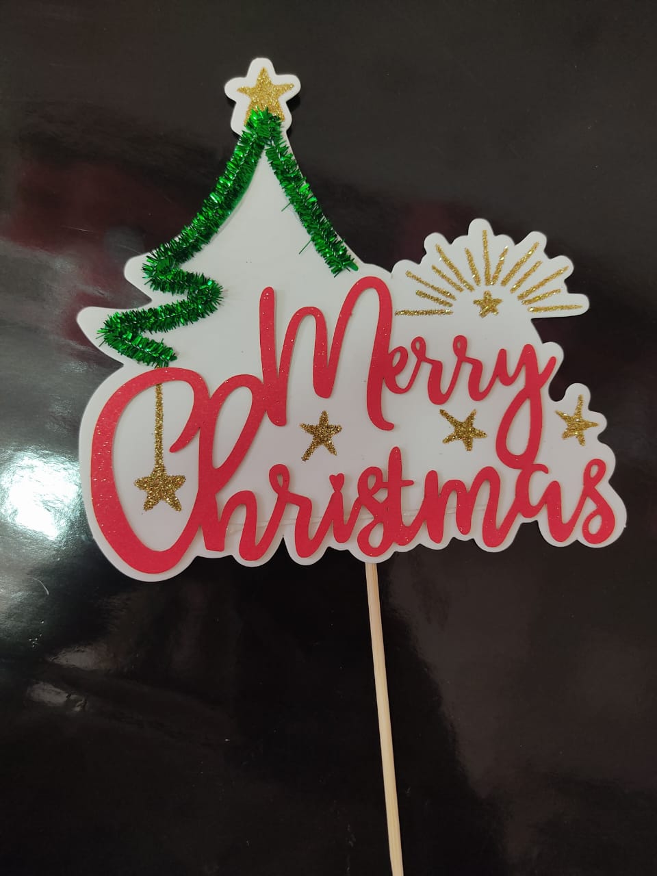 Merry Christmas paper Topper