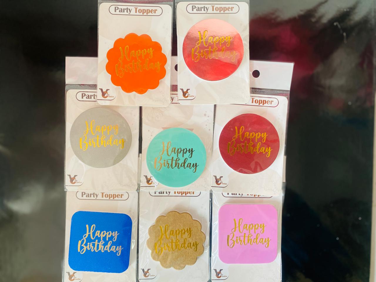 Bento Cake Toppers