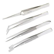 Tweezer Set 4pcs