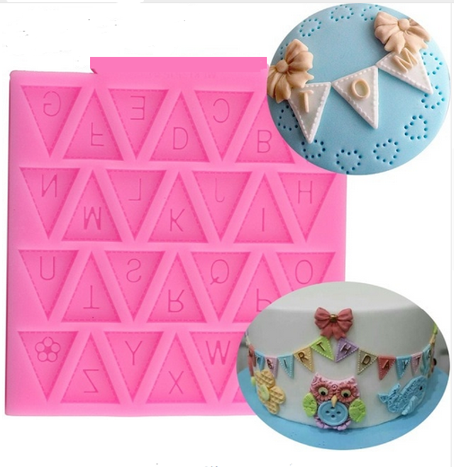 Flag Letter Silicon Mold