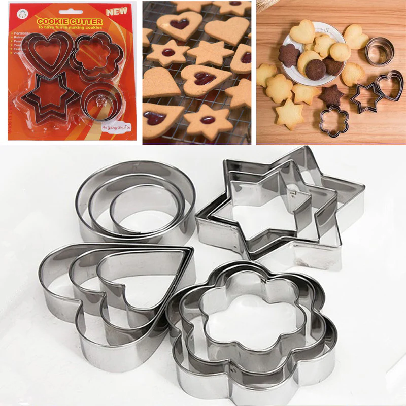 Cookie Cutter Set 4 Designs