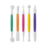 Modeling Tool Set 5pcs double-ended fondant sculpting tools
